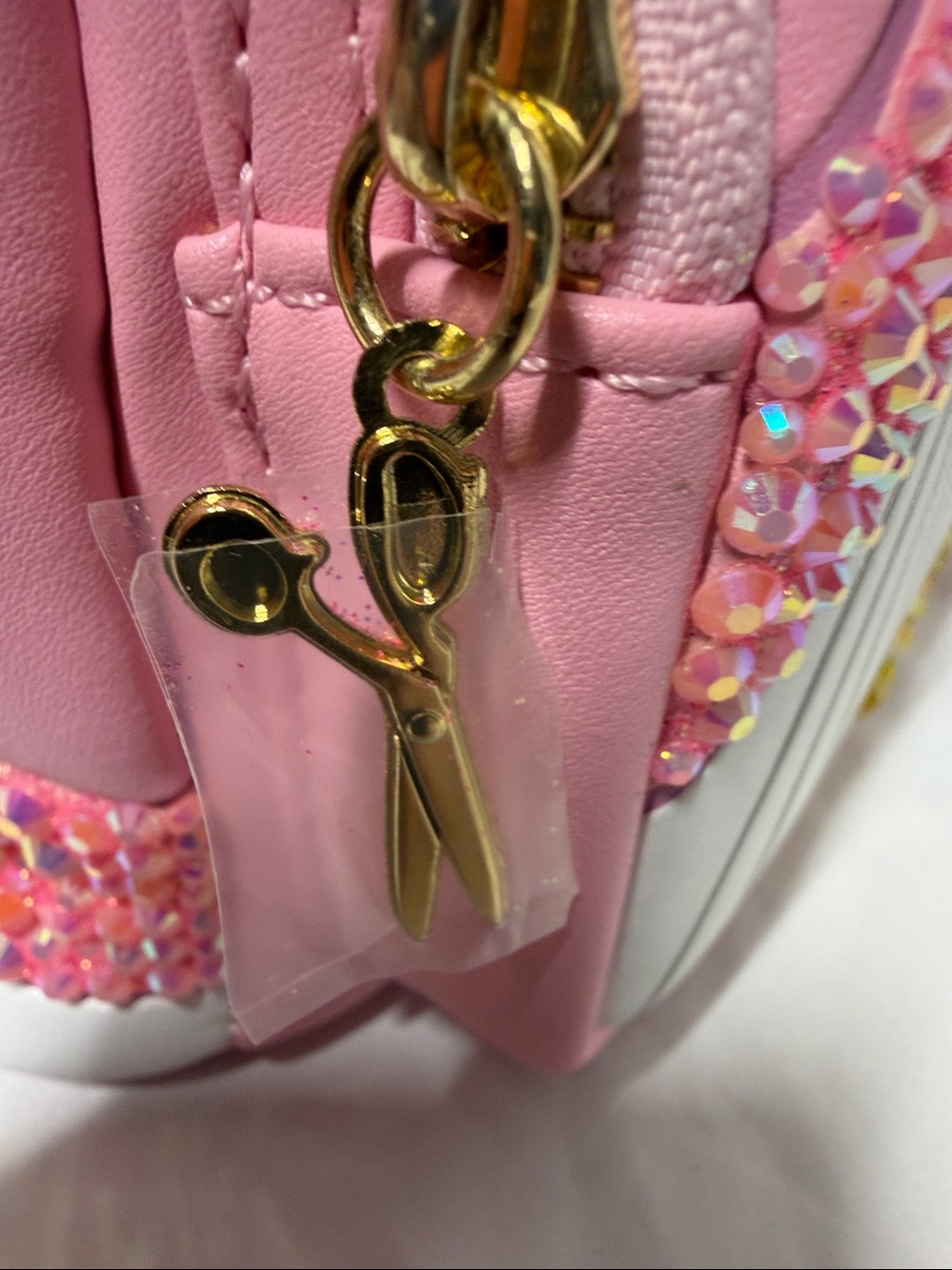 Loungefly Disney Princess Blinged Cinderella Pink Dress Backpack - Picture 7 of 10